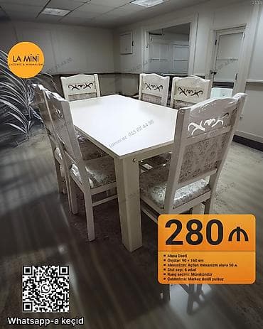 gaming oturacaq: Qonaq otağı üçün, Açılan, 6 stul — 1