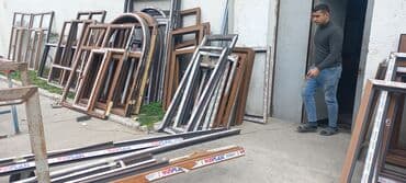 оконные рамы бу: İşlenmi̇ş plasti̇k pəncərələr. 
120x160=100 man — 2