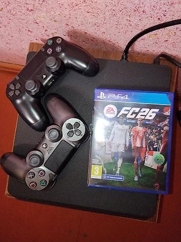 gta san andreas: PlayStation 4 Slim – 500 GB FC26 DİSKİ VEREM 500 GB 2 ORGİNAL PULT İLE — 2