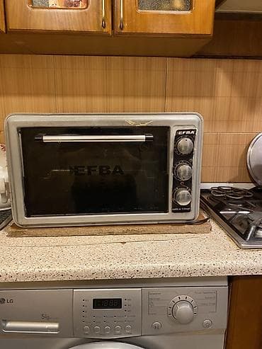 Duxovkalar: Duxovka Efba, Elektrik, rəng - Boz, Ayrıca dayanan — 3