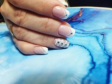 Sifarişlə əl işləri: Manikür və dırnaq dizaynı xidməti - Gel lak, uzadılma və forma — 8
