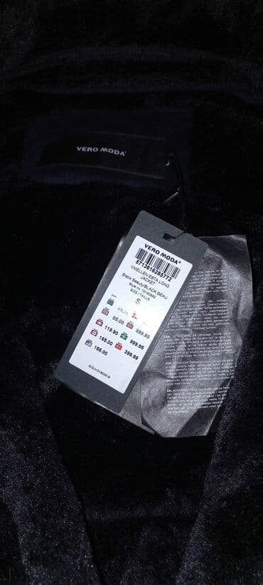 Köynək və bluzalar: Palto, Vero Moda, S, rəng - Qara — 4