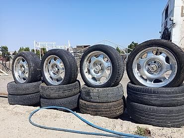 İşlənmiş Disk təkər Mercedes-Benz 215 / 55 / R 16, 5 Boltlu — 1