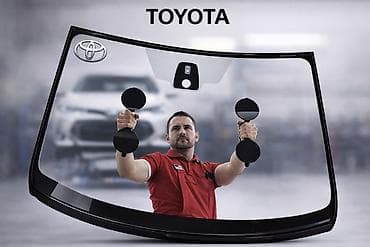 2107 patpres: Toyota ön şüşəsi və quraşdırma xidməti - Toyota modelləri üçün uyğun — 1