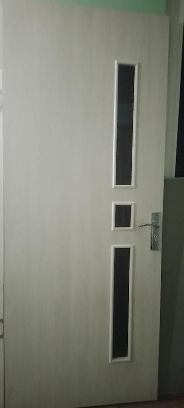 akasiya agaci: Taxta və MDF otaq qapıları - Material: biri təbii ağacdan (şüşəli) — 3