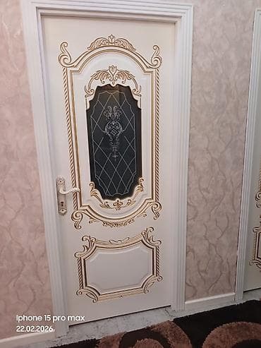 suse qapi: 5 eded otaq qapisi. 4 şüşəli içden içe 80/205 1 şüşəsiz._70/205 Tam — 2