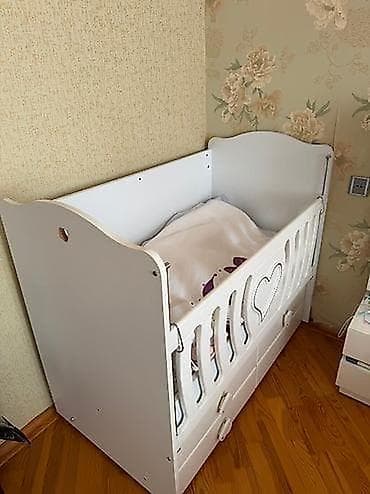 bağca mebelleri: Oğlan və qız üçün, Dördbucaq, Beşik, Dəstsiz, Matrassız, Yellənmə mexanizmsiz — 1