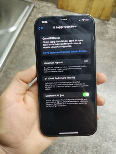 notbuk islenmis: IPhone 12 Pro Max, 128 GB, Pacific Blue, Face ID — 5