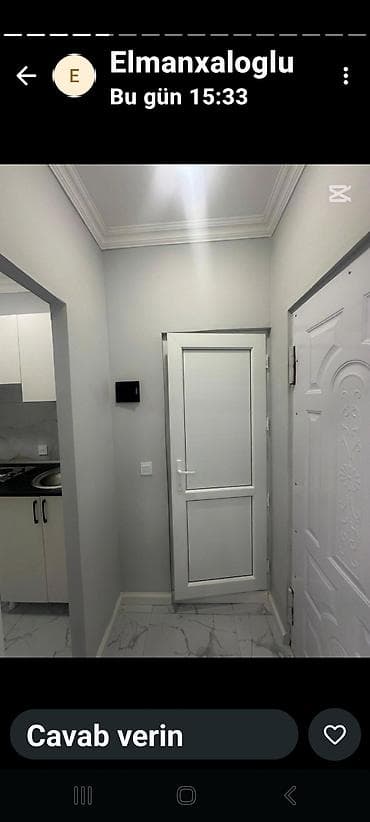 Квартиры: Icarəyə verilir obyekt – küçə səviyyəsində girişli, vitrajlı şüşə qapı — 9