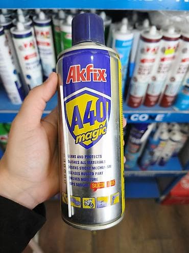 Akfix A40 Magic – çoxməqsədli aerozol yağlayıcı və qoruyucu spreydir