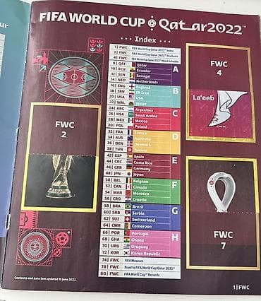 Məhsul: PANINI FIFA World Cup Qatar 2022 rəsmi lisenziyalı stiker — 2