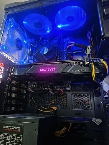 curved monitör: Gaming PC Core i7 + RTX 2070 satılır. Tam sağlam, özüm işlətdiyim — 5