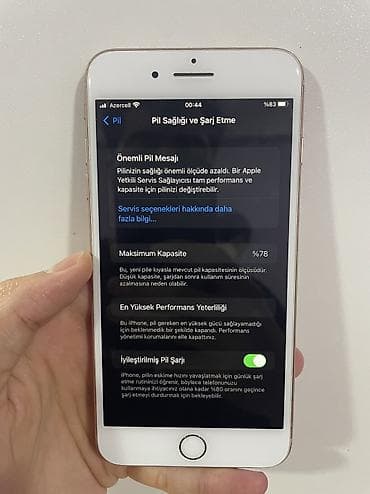 pubg mobile telefonu: IPhone 8 Plus, 64 GB, Rose Gold, Barmaq izi, Simsiz şarj — 2