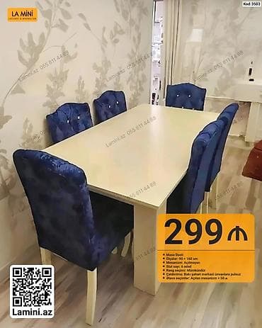 kohnə stul: Məhsul: Masa Dəsti (Kod: 3502) - Ölçülər: 90 × 160 sm - Mexanizm — 2