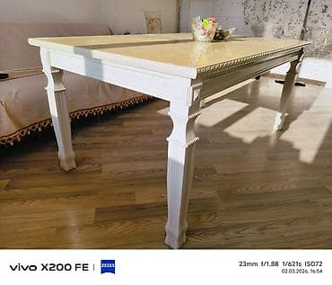 nahar servisi: Qonaq otağı üçün, Açılmayan, Dördbucaq masa, 4 stul — 2