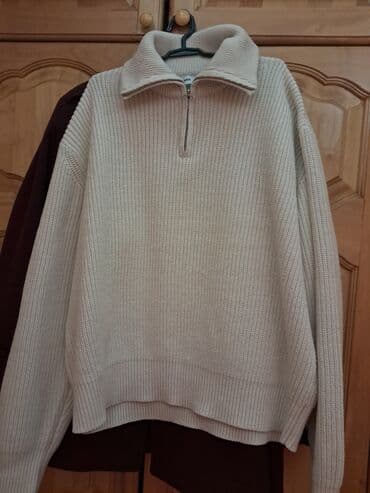 Sviter, Bershka, XL, rəng - Ağ