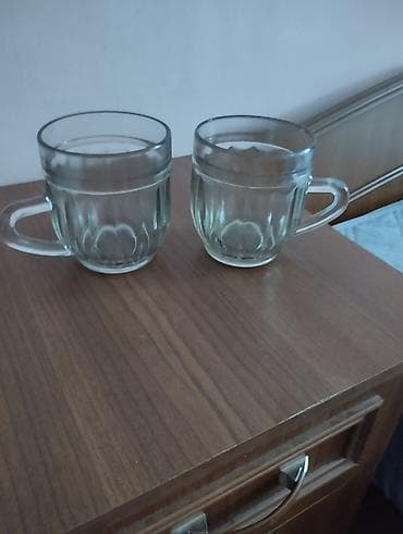 sam qabi: Fincanlar, Şüşə, 2 ədədli dəst, 300 ml — 2
