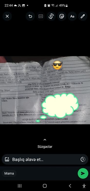 tufan m50 2021: Tufan 50 sm3, 2021 il — 4