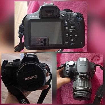 canon eos 200d: Canon EOS 200D DSLR fotoaparat + 18-55mm obyektiv - Model: Canon EOS — 1