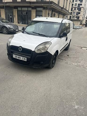 Fiat Doblo Cargo panelvan - Kuzov: ağ rəngli, sürgülü yan qapılar — 1