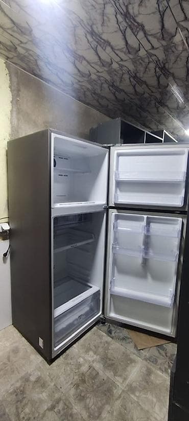 mini xaladenik: İşlənmiş 2 qapılı Samsung Soyuducu Satılır, rəng - Boz — 4