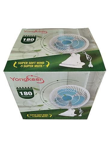 ventil: "Yongkeer 180" Masaüstü Sərinkeş 18sm 2 Sürətli . ❄️ Sərinlik artıq — 6
