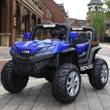 maşınlar uşaq üçün: 7 Yasa qeder usaqlar ucun istifadeli yeni jeep modelimiz. Hem pult — 2