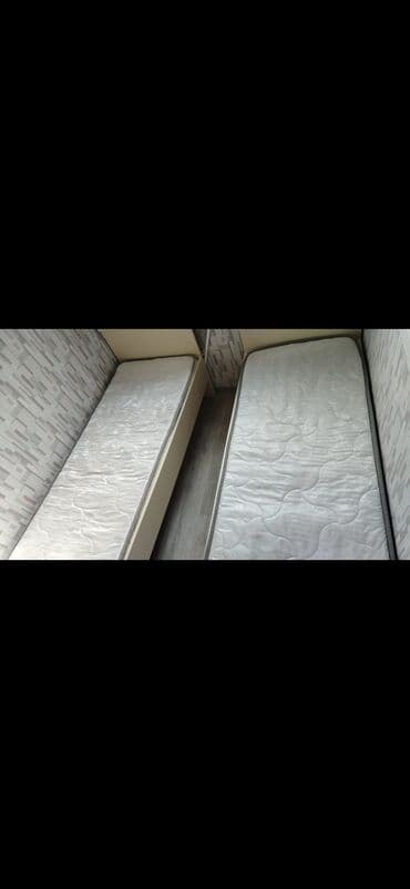 кровать двухспальная: Для девочки и мальчика, Б/у, Кровать, Без подьемного механизма, С матрасом, Без выдвижных ящиков — 3