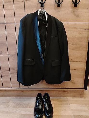 ag jaket: Məktəbli forması, Oğlan üçün, 12 - 14 yaş, İşlənmiş — 1