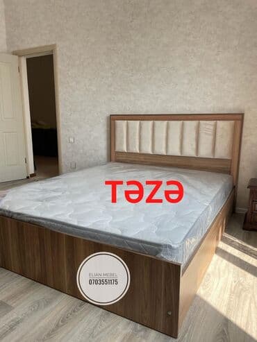 asinkovu demir: Yeni, İkinəfərlik çarpayı, Bazasız, Matras ilə, Siyirməsiz, Azərbaycan — 1