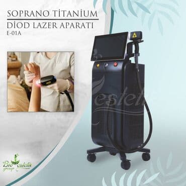 soprano ice lazer: Lazer Epilyasiya Aparatı, Soprano Titanium aparati, Diod Lazer Aparati — 1