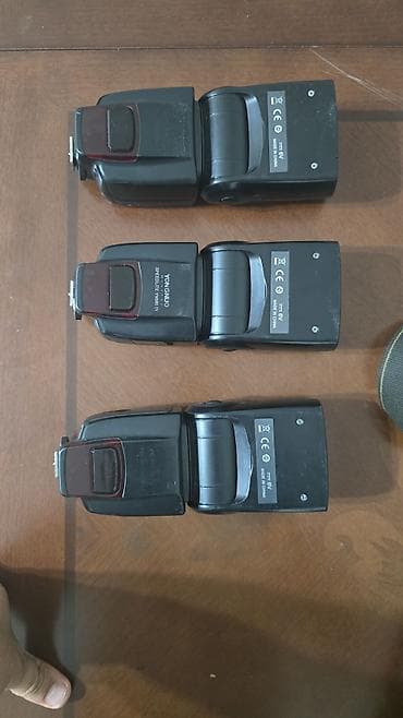 playstation 4 controller: Fotoaparat üçün xarici flaşlar dəsti Məhsul: - 3 ədəd Yongnuo — 1