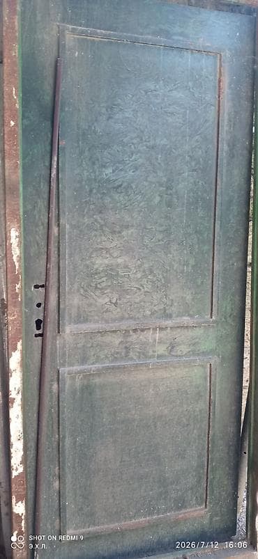 Metall qapı dəsti - Material: qalın metal vərəqdən, gücləndirilmiş — 2