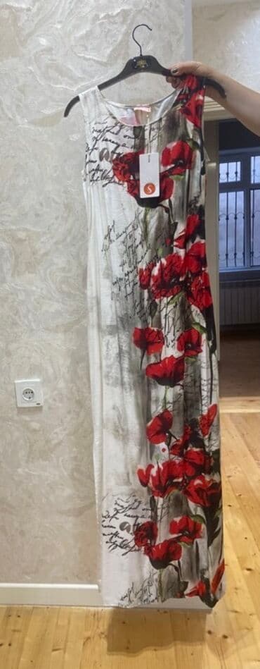 gelincikler: Uzun qadın donu - Model: qoluzun, boğazı dairəvi, belsiz düz kəsim — 1