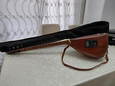 tar aleti: Elektrikləşdirilmiş saz (elektro-saz) – yumurta formalı korpus, uzun — 3