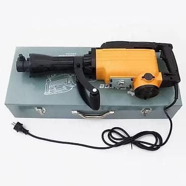 teşeka: Elektriklə işləyən sökücü çəkic (jackhammer) təqdim olunur. Məhsul — 1