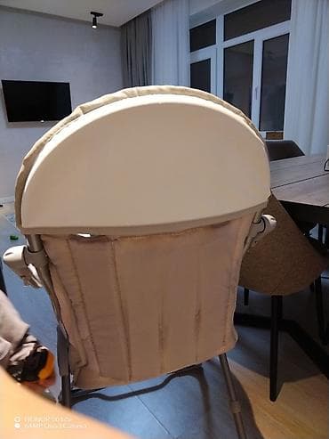 usaq ustolu: Uşaq yemək stulu – qatlanan, tənzimlənən sini və təhlükəsizlik kəməri — 4