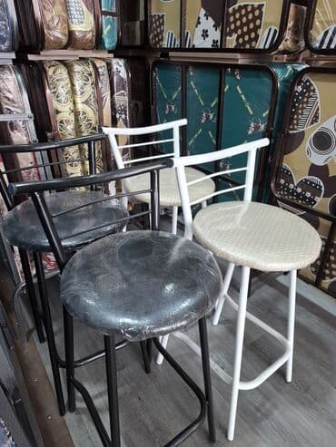 mətbəx oturacaqları: Mətbəx üçün, İşlənmiş, rəng - Qara Stul — 2