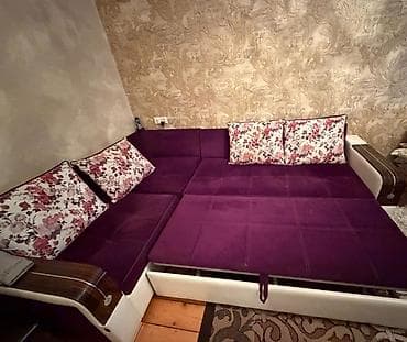 dəri divanlar: Künc divan, Yeni, Açılan, Bazalı, Vеlur parça — 1