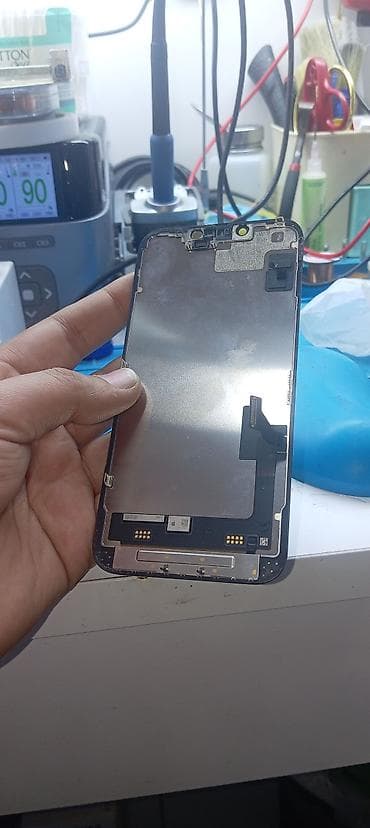 iphone 7 plus ekran: Iph 14 ucun usten cixma natura ekran. Sekilde gorduyunuz vezyetdedir — 1