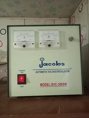 Jacobs Automatic Voltage Regulator – Model: SVC-3000W - Güc: 3000W - — 2