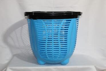 вешалка с одеждой: Sebet qapaqli cirkli paltar sebeti qapaqli yumru sebet qabaqsiz — 12