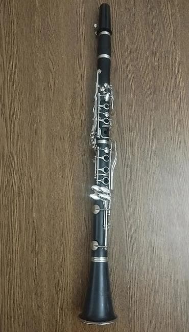 Nəfəs alətləri: Klarinet – B klarnet komplekti - Klarnetin gövdəsi qara rəngli, metal — 3