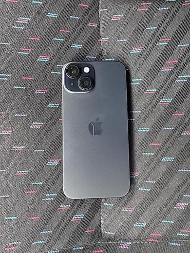 ayfon s: IPhone 15, 128 GB, Qara, Simsiz şarj — 1