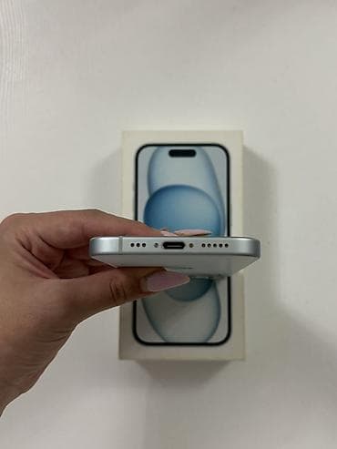 IPhone 15, 128 GB, Mavi, Face ID — 4