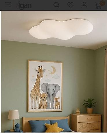 tava: Çılçıraq, 6 lampa, Metal — 6