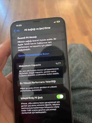 iponalar: IPhone Xs Max, 256 GB, Gümüşü, Face ID — 8