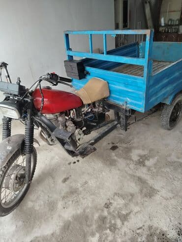 купить чехлы на авто: Yükdaşıma üçün əlverişli üçtəkərli motosiklet (moto-araba) - Ön hissə — 3