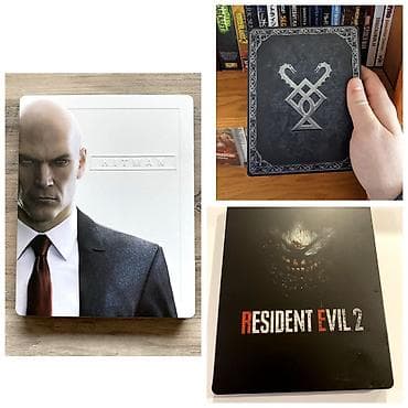 oyun rolu satilir: “steelbook” qutular kolleksiyası PS4 oyunlar Təsvir: - Resident Evil — 1
