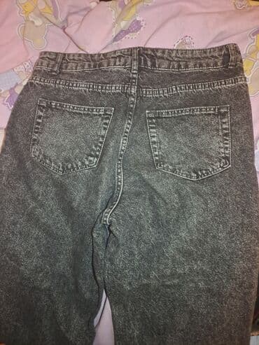 cins şalvar modelleri 2023: Cinslər, rəng - Boz — 2